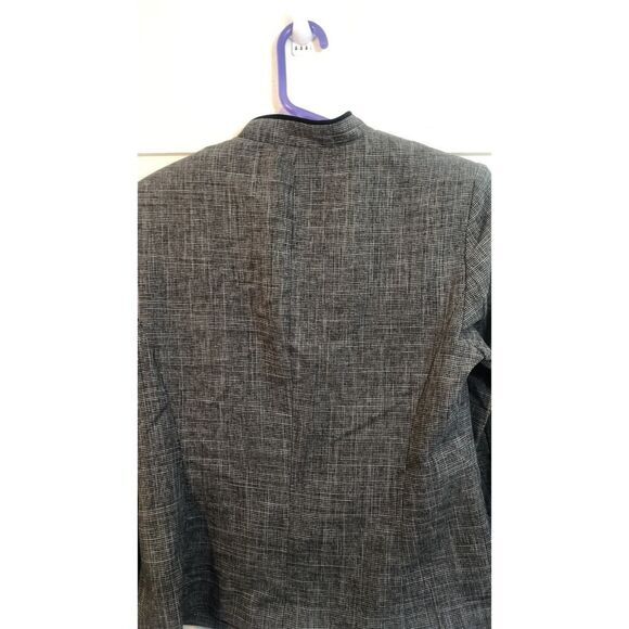 Perceptions Lightweight Long Sleeved grey blazer / Jacket size 10 Petite - Picture 9 of 16